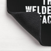 溶接機顔溶接専門の金属製鉄ギフト マウスパッド (コーナー)