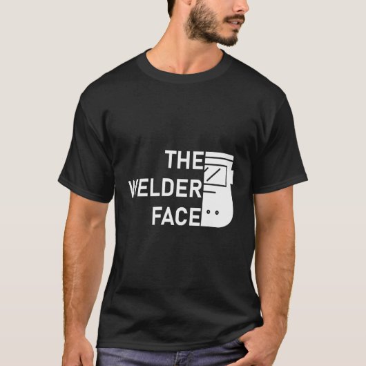 溶接機顔溶接溶接 Tシャツ (正面)