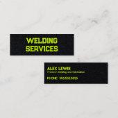 溶接機 スキニー名刺 (正面/裏面)