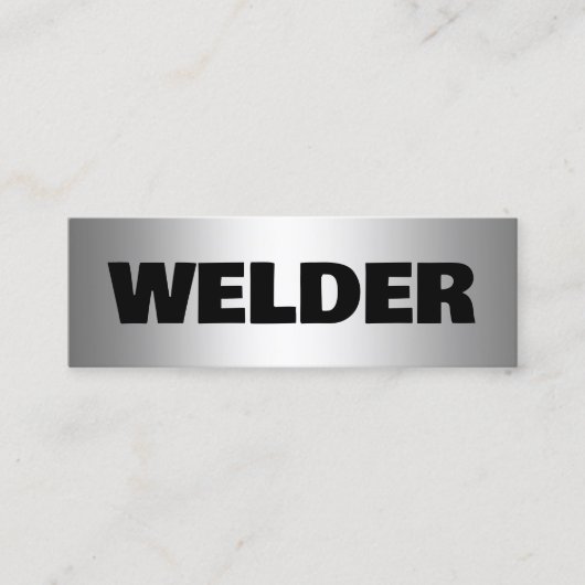 溶接機 スキニー名刺 (正面)