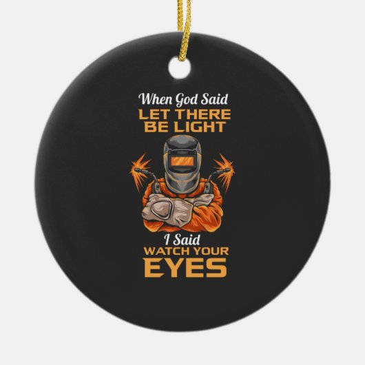 溶接機 セラミックオーナメント (正面)