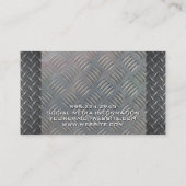 溶接機 |ダイヤモンドメッキ鋼 名刺 (裏面)