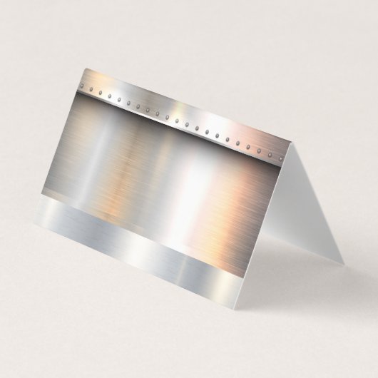 溶接機 |リベット付き金属ブラシ 名刺 (裏面)