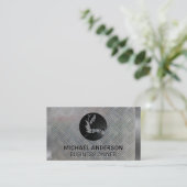 溶接機 |建築 |金属鋼 名刺 (スタンド正面)