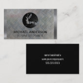 溶接機 |建築 |金属鋼 名刺 (正面/裏面)