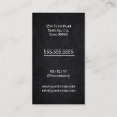 溶接機/溶接サービス 名刺 (裏面)