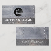 溶接機 | 金属リベット | スチール 名刺 (正面/裏面)