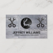 溶接機 | 金属リベット | レンチ 名刺 (正面)