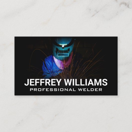 溶接機 |金属リベット | Sparks 名刺 (正面)