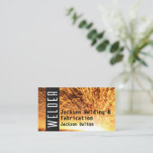 溶接機 |金属リベット | Sparks 名刺 (スタンド正面)