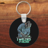 溶接溶接ヘルド キーホルダー (正面)