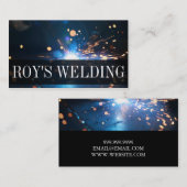 溶接溶接機建築名刺 名刺 (正面/裏面)