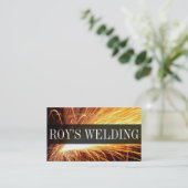 溶接溶接溶接機建築名刺 名刺 (スタンド正面)