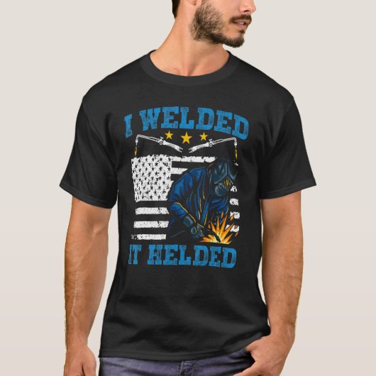 溶接溶接溶接機 Tシャツ (正面)