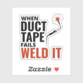 溶接溶接溶接金属加工おもしろい品 シール (シート)