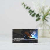 溶接火花貿易スキル 名刺 (スタンド正面)