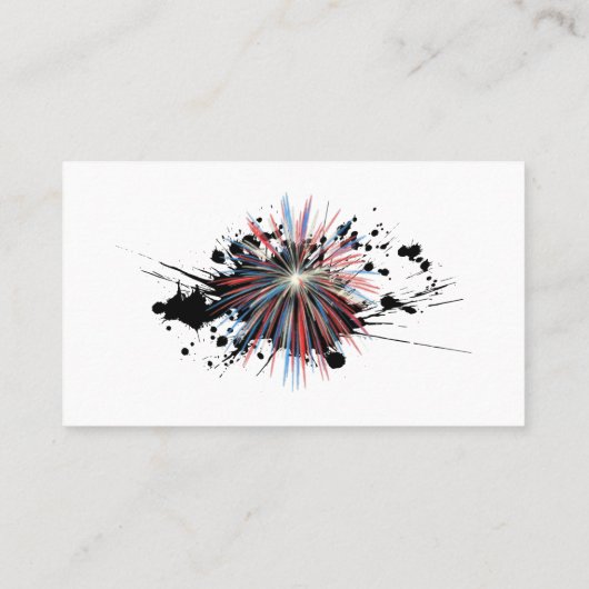 溶接火花 名刺 (裏面)