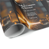 溶接請負工事 追加 名前 連絡先番号 ラッピングペーパー (ロールコーナー)