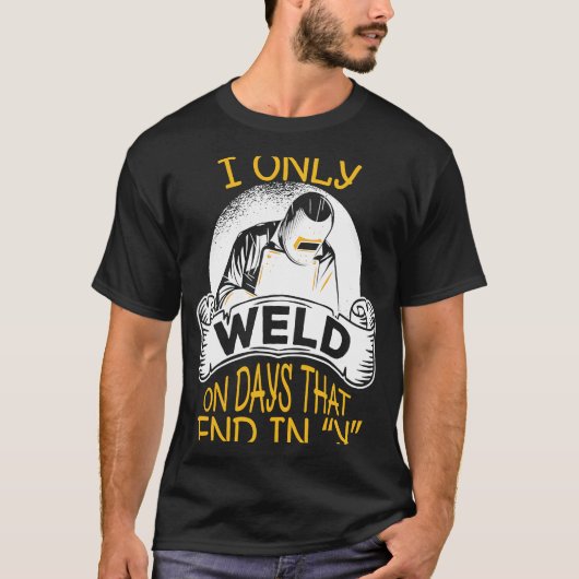 溶接金属作業機 Tシャツ (正面)