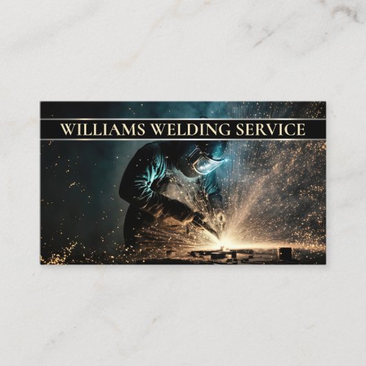 溶接金属加工溶接機 名刺 (正面)