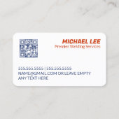 溶接金溶接カスタムQR 名刺 (裏面)