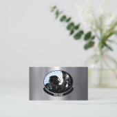 溶接金溶接加工ファブリケータサービス 名刺 (スタンド正面)