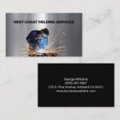 溶接金溶接加工業者サービス 名刺 (正面/裏面)