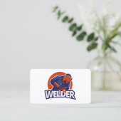 溶接金溶接 名刺 (スタンド正面)