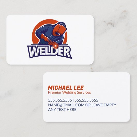 溶接金溶接 名刺 (正面/裏面)