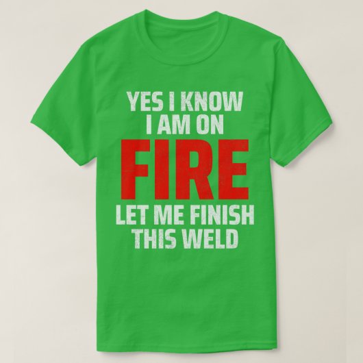 溶接9 Tシャツ (デザイン正面)