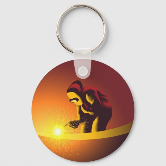 溶接 キーホルダー (正面)