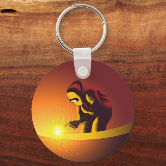 溶接 キーホルダー (正面)