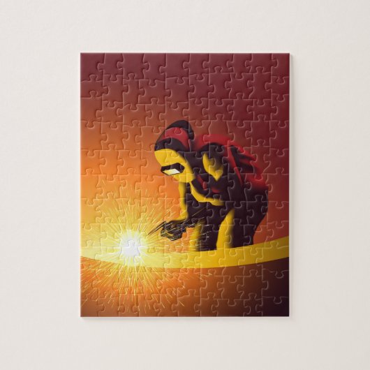 溶接 ジグソーパズル (縦)