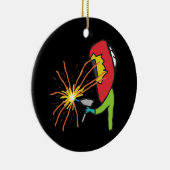 溶接 セラミックオーナメント (右)