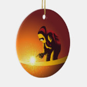 溶接 セラミックオーナメント (右)