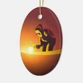 溶接 セラミックオーナメント (左)