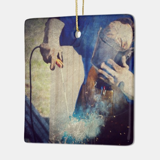 溶接 セラミックオーナメント (左)