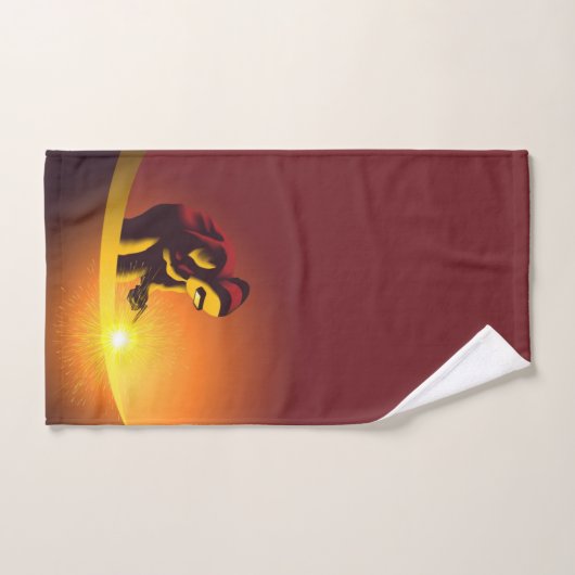 溶接 バスタオルセット (ハンドタオル)