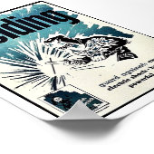 溶接 ポスター (角)