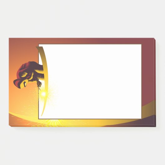 溶接 ポストイット (正面)