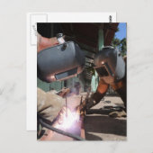 溶接 ポストカード (正面/裏面)