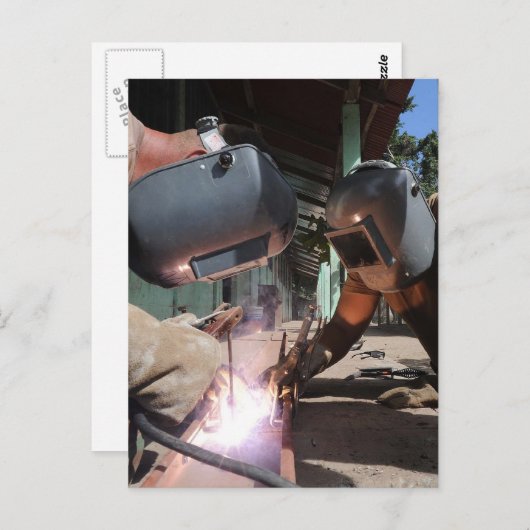 溶接 ポストカード (正面/裏面)