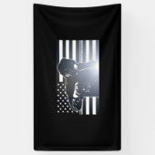 溶接: 薄い金属ライン旗 横断幕 (縦)