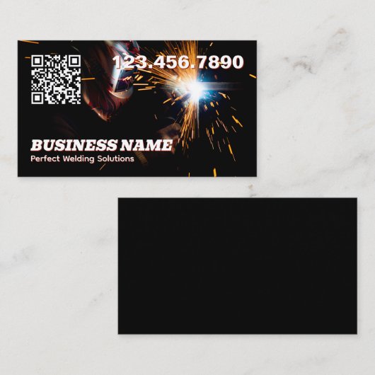溶接QR 名刺 (正面/裏面)