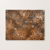 溶融した「銅」プリント写真パズル ジグソーパズル (横)