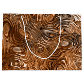 溶融した「銅」プリント抱き枕 ラージペーパーバッグ (裏面)