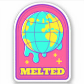 溶融アースビニールのシール シール (正面)