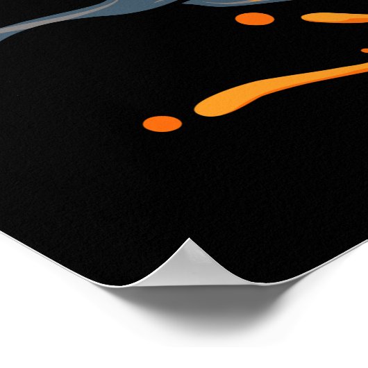 溶融カボチャスカル ポスター (角)