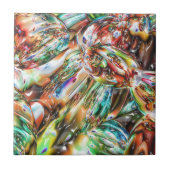 溶融カラフルガラス タイル (正面)