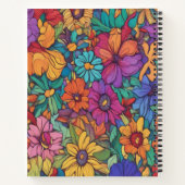 溶融カラフル金ゴールド#52 – スパイラルノートブック ノートブック (裏面)